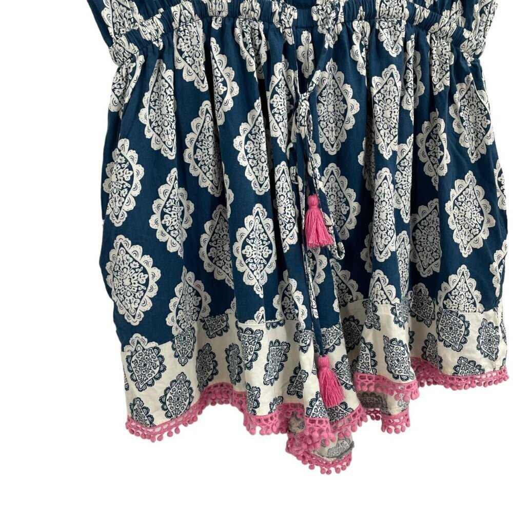 Matilda Jane Brilliant Daydream On The Fringe Romper Womens Size Medium Tassel - Picture 3 of 11